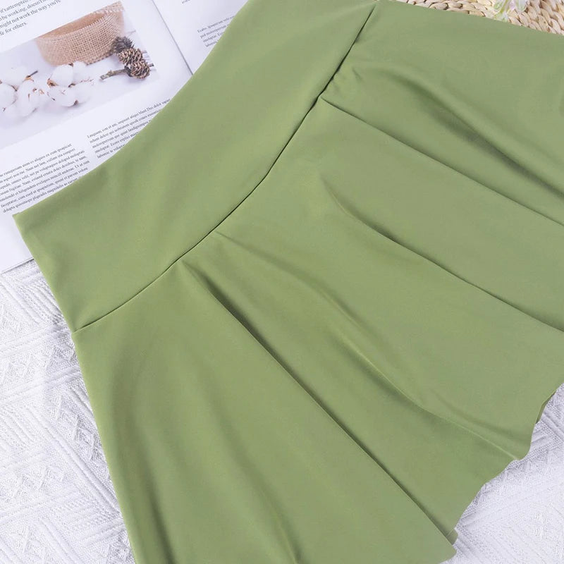 Ladies Golf Skirt Pleated With Shorts